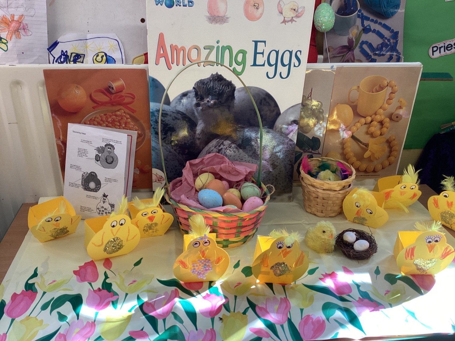We learn about Eggs.