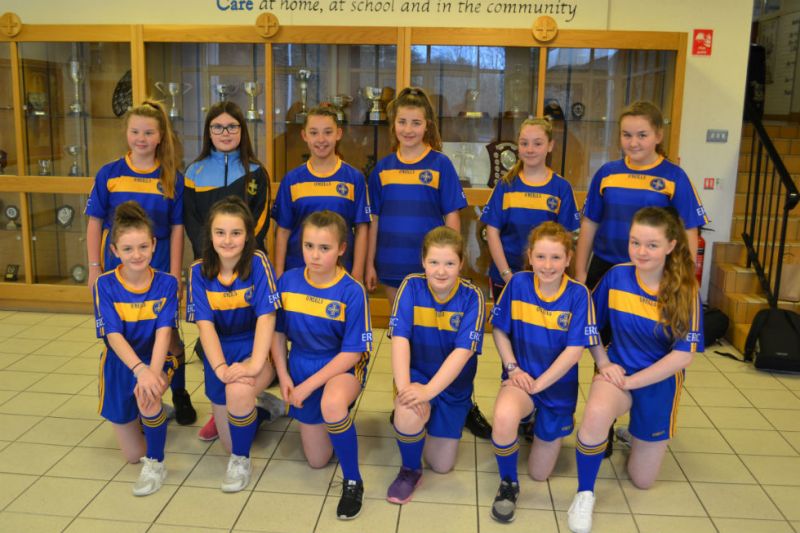 ERC's First Girls Gaelic Football Team 2017-18