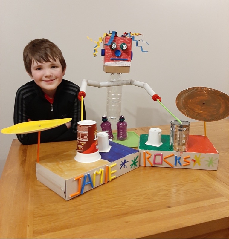 A fantastic drum kit Jamie !