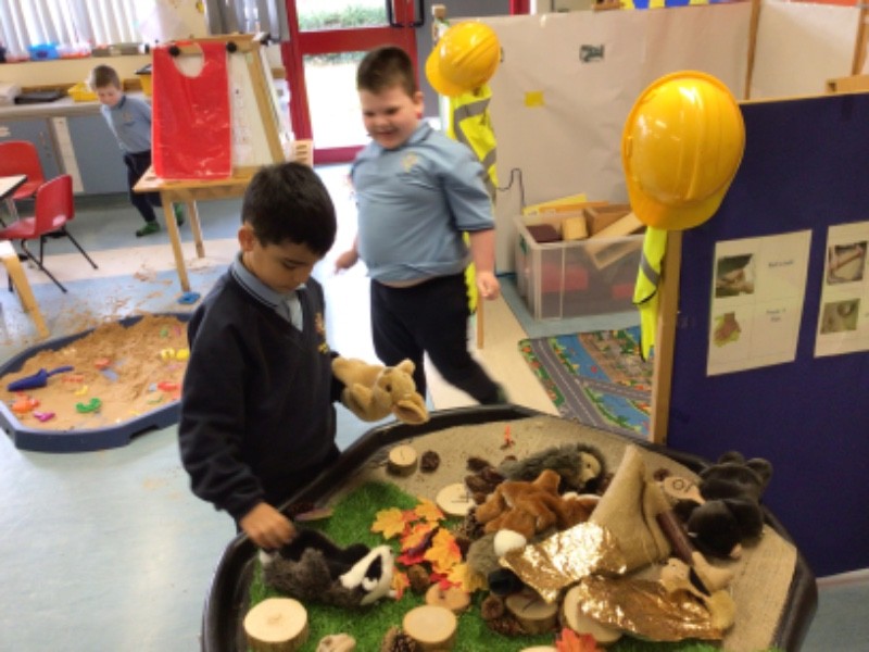 We can develop our play skills together, showing super communication and social interaction.