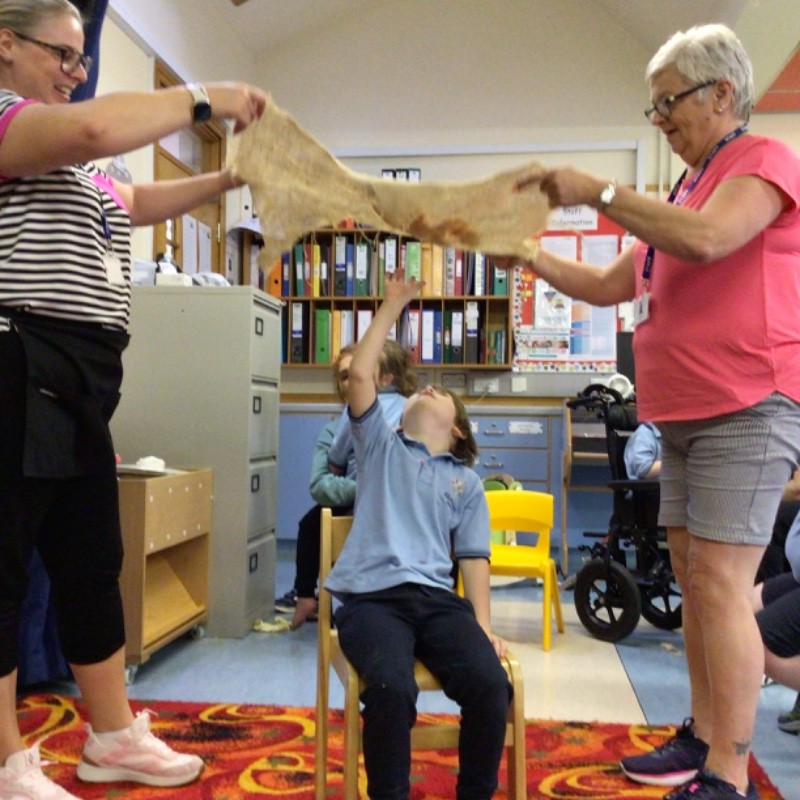Turn taking for an exciting sensory experience in Attention Autism, developing focus, waiting skills and communication.
