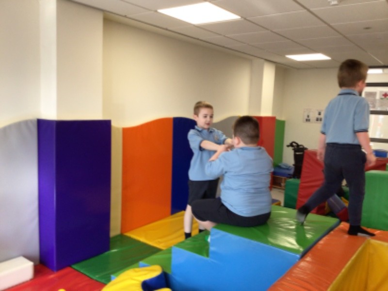 Fostering new friendships through the enjoyment of our soft play area.