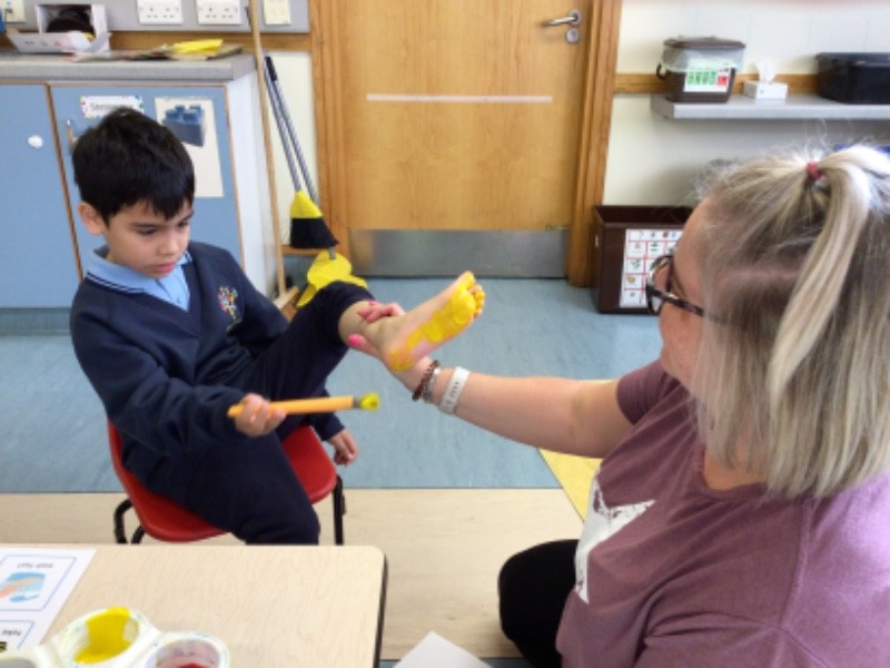 Pupils are encouraged to participate as independently as possible, promoting self confidence and development of new skills.