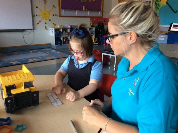Numeracy work making sets.
