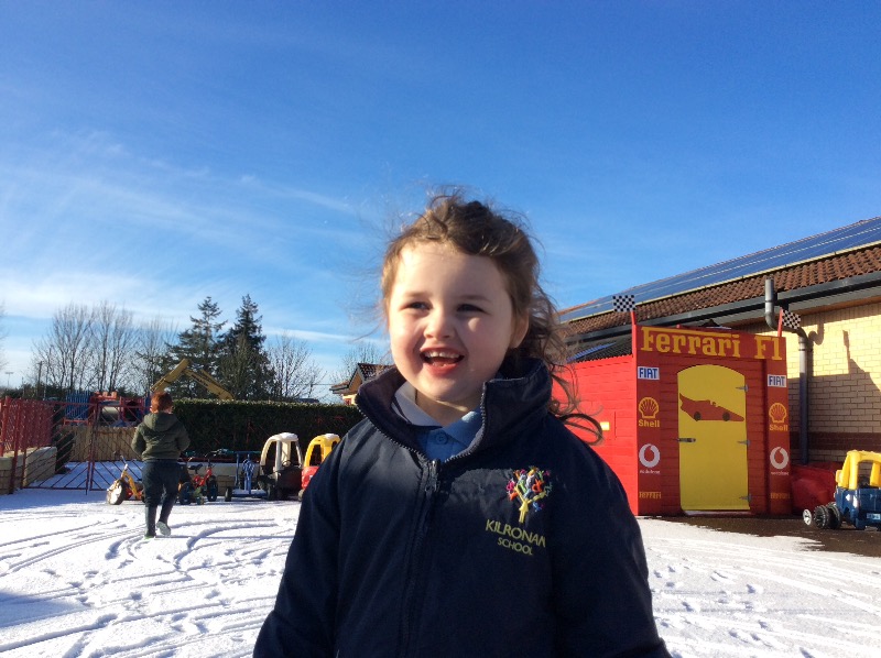 I love the snow!!!!