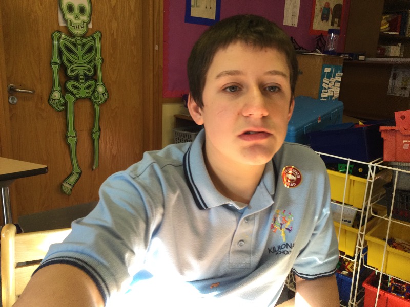 This young man had been out of school for a little while and has settled so well back into school routine. We are so happy to have him back in S7.