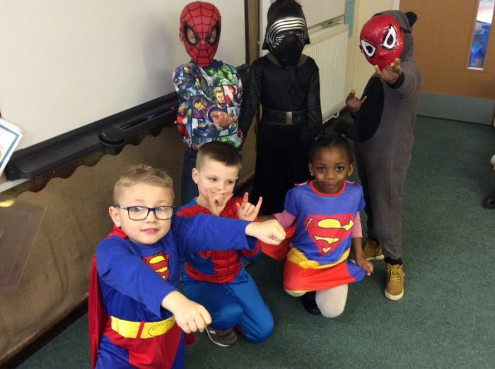 Comic book heroes