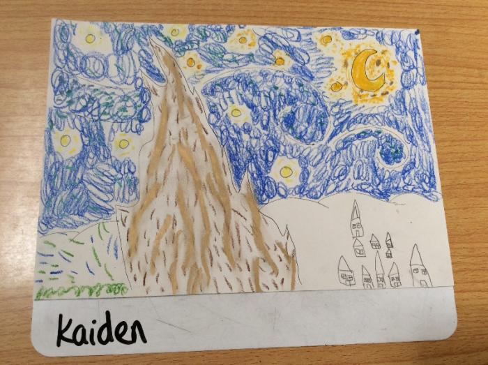 Our art work!
