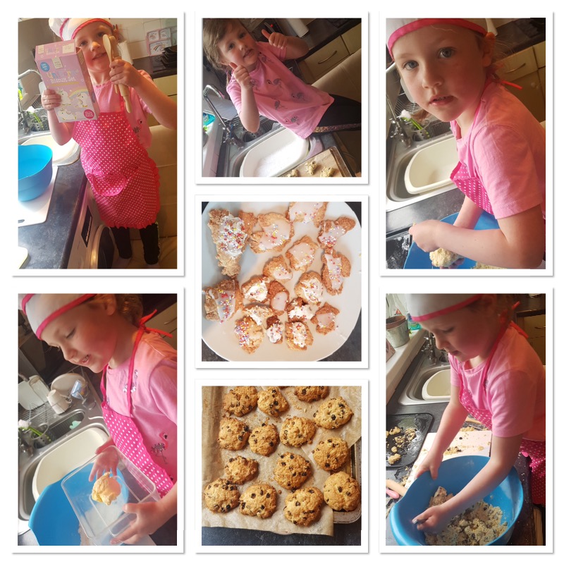 The Great Holly Hill Baker! Rock cakes and unicorn biscuits, mmmm delicious!