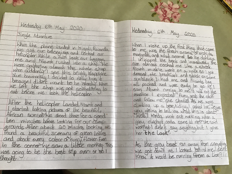 year 7 creative writing ideas