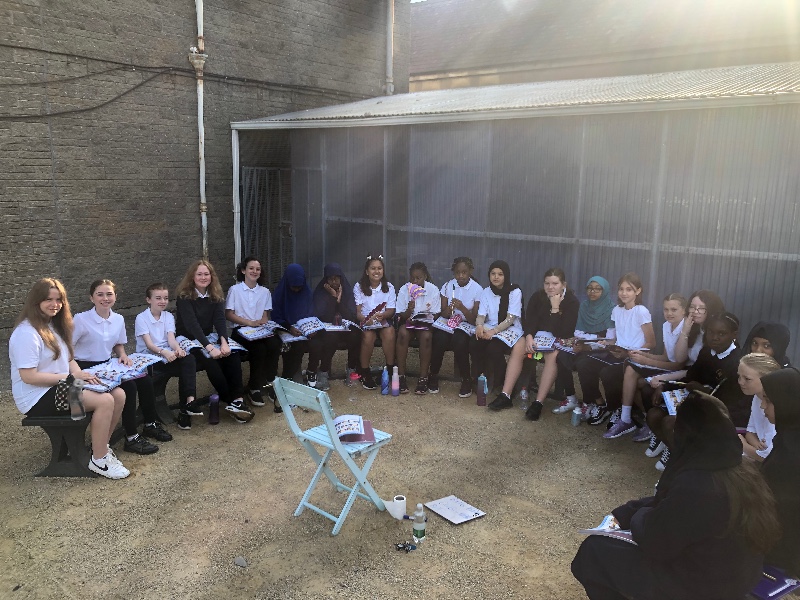 We had Geography, Science, Music and Well-being outdoors this week!