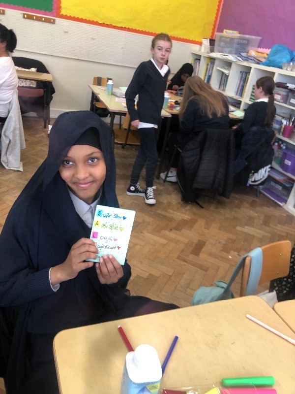 Terrific Thursday Wellbeing Activity - Acrostic Poem