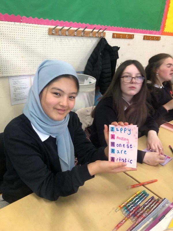 Terrific Thursday - Well-being Activity - Acrostic Poem