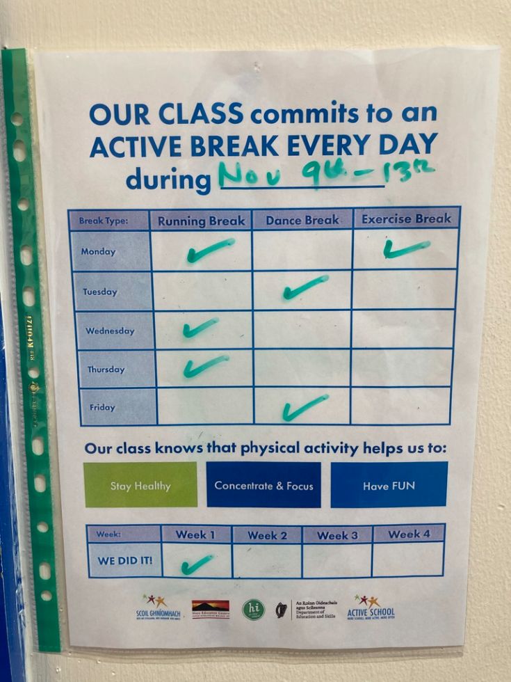 Active Break Every Day Challenge (12/15)