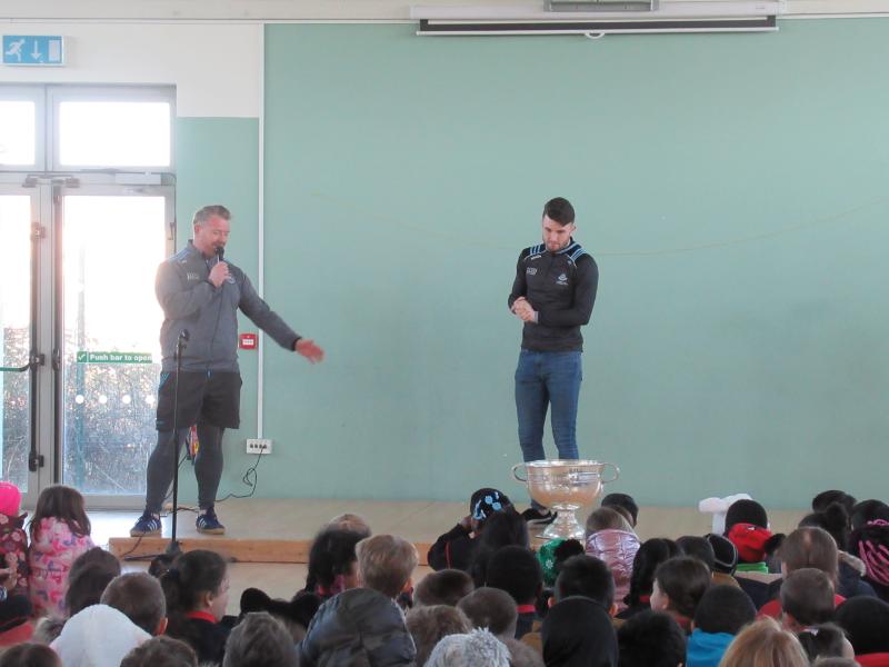 Sam Maguire visits St George's (11/16)