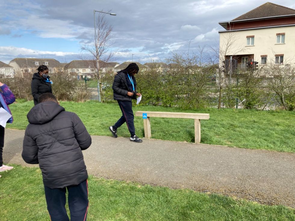 Active Committee Measuring the Walkway (5/9)