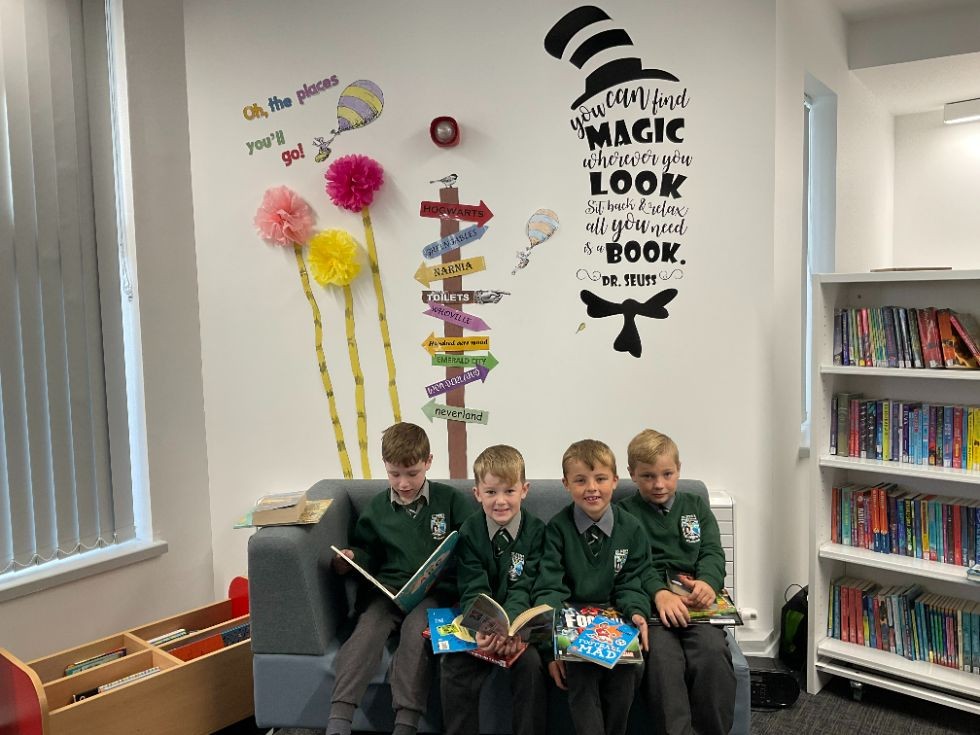 Visiting Coleraine Library