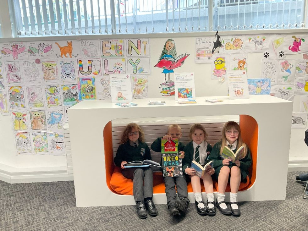 Visiting Coleraine Library