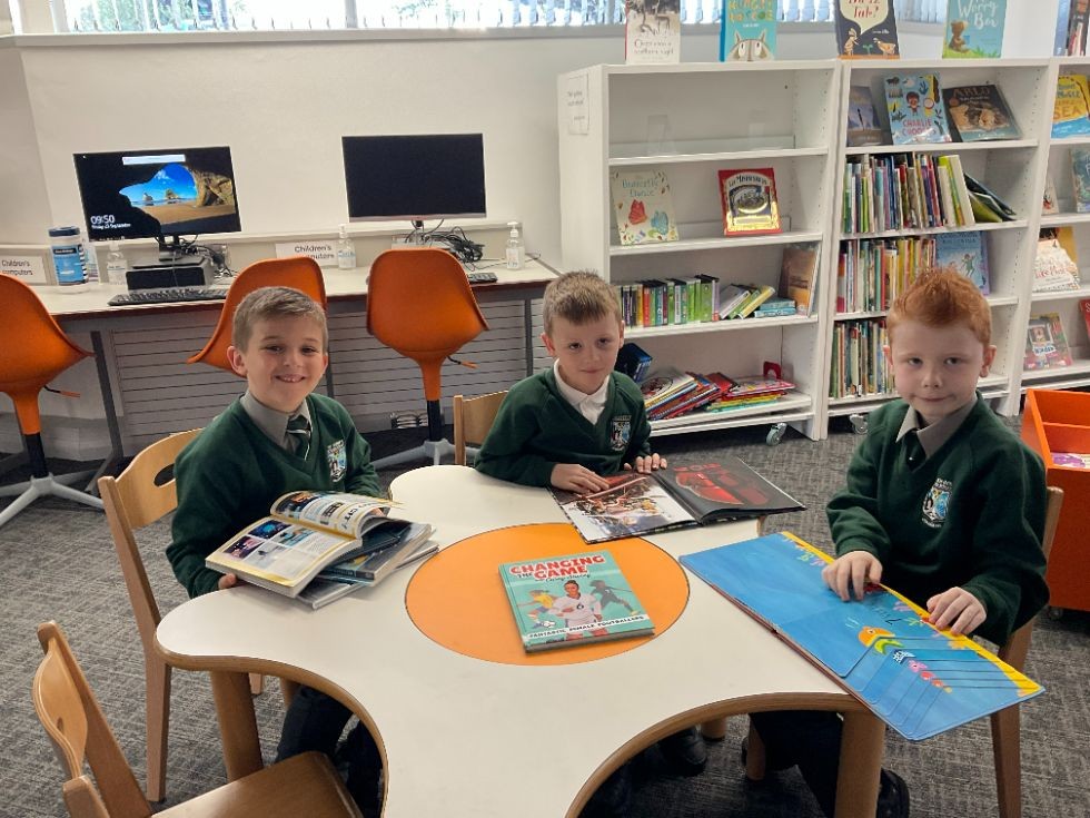 Visiting Coleraine Library
