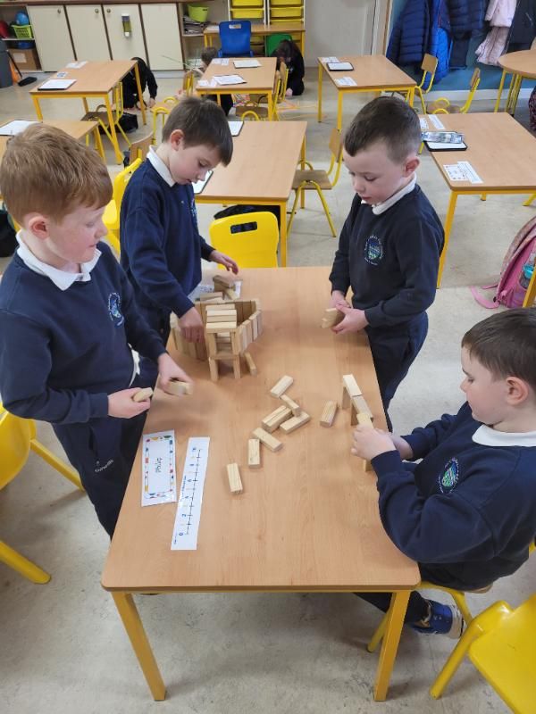 Building houses in construction for Aistear
