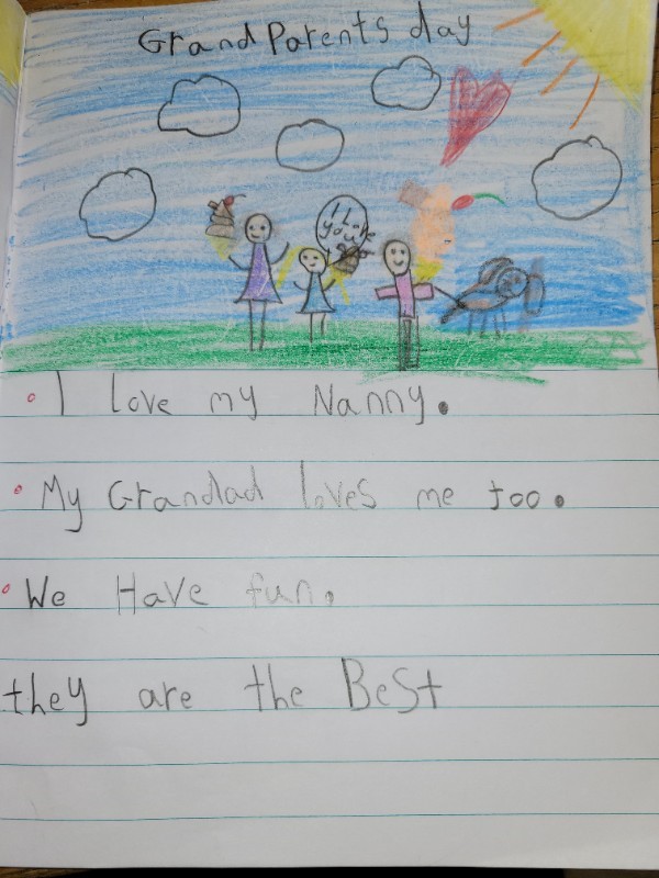 Grandparents Day writing