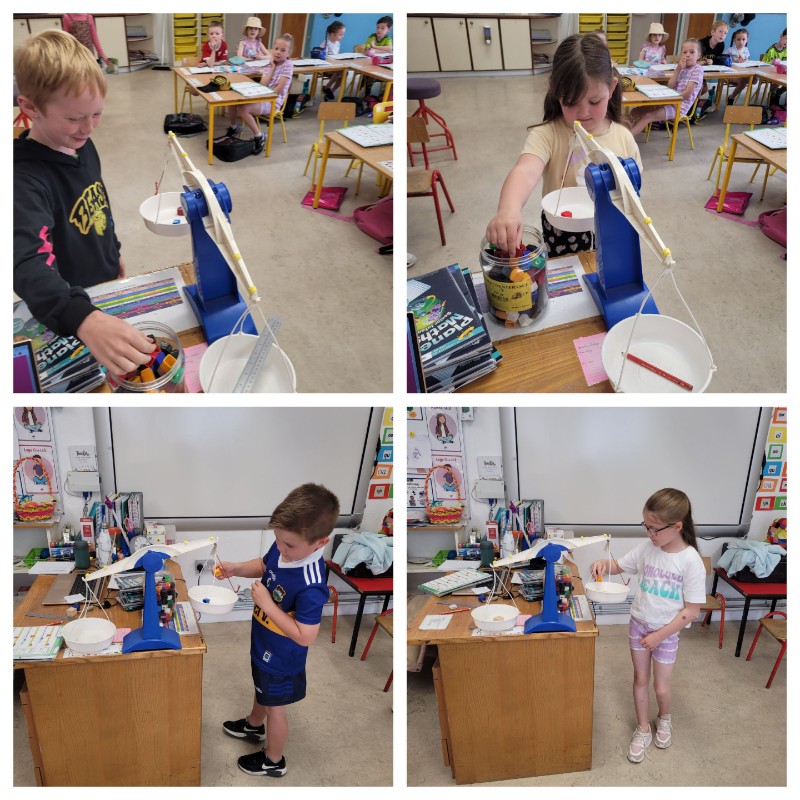 Learning about weight in Maths