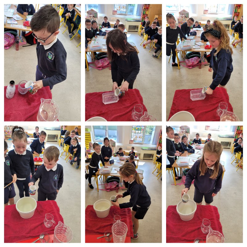 Learning about capacity in Maths