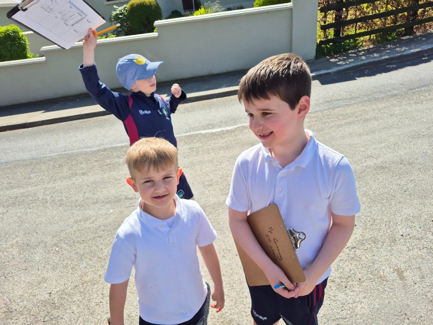 Spatial Awareness Maths trail around the village