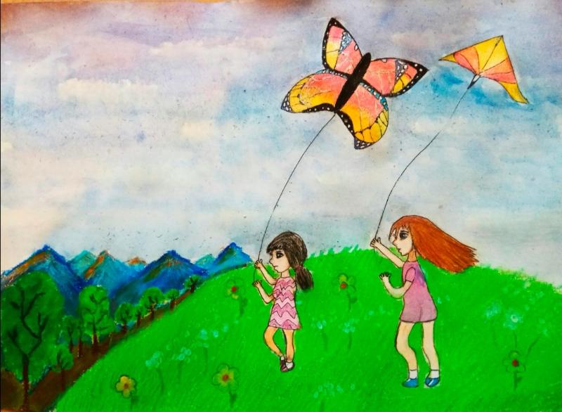 4th std students collage work - Creative art and craft classes | Facebook
