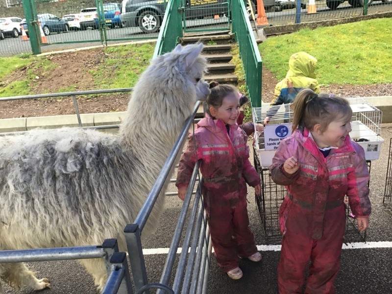 We had a special visitor