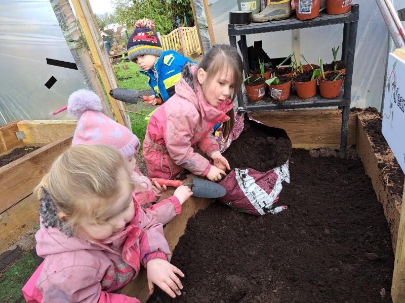 Lots of compost!