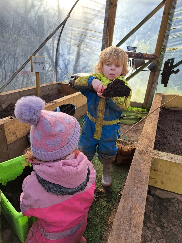 Lots of compost