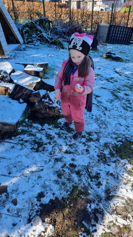 Snow in spring