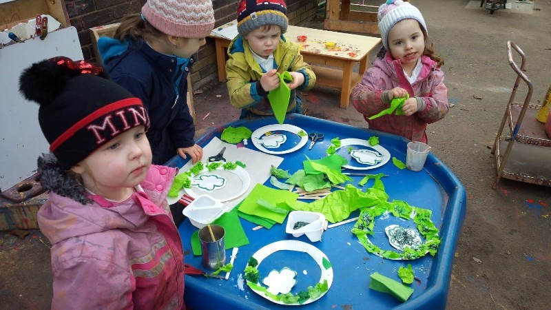 Preparing for St Patrick's Day!