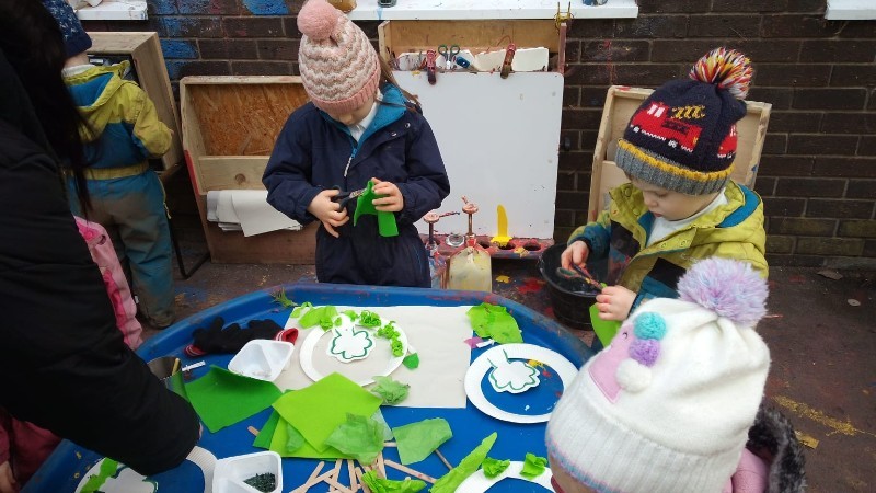 Preparing for St Patrick's Day!