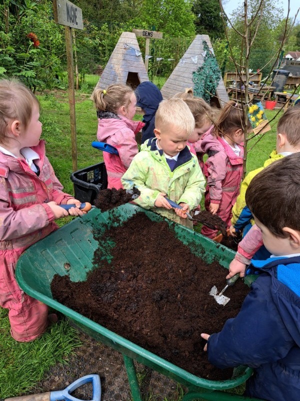 moving compost