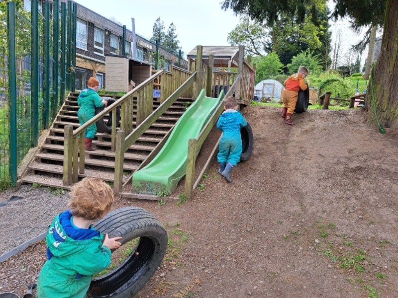 moving tyres