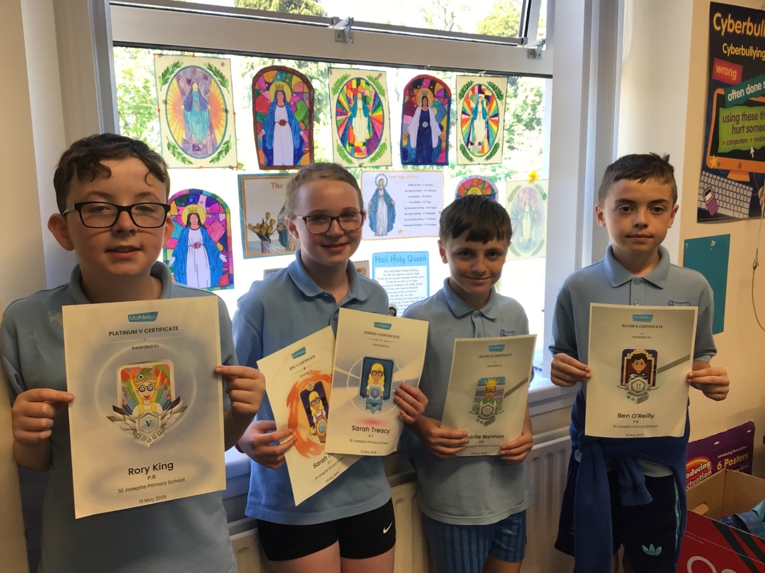 Well done Rory, Ben and Charlie. A special mention to Sarah Treacy who achieved her first ‘legend' status!