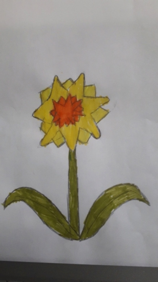 Beautiful Daffodil drawing Becky๐ผ๐ผ๐ผ