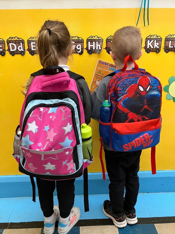 Personalised School Bags. Personalised Kids Backpack UK Made