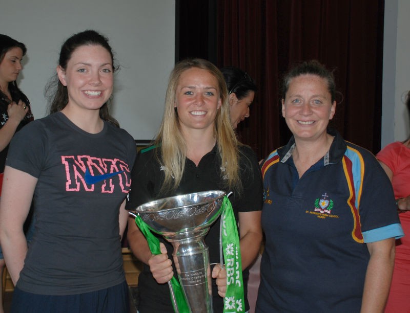 Miss Malone, Ashleigh Baxter and Mrs Fox