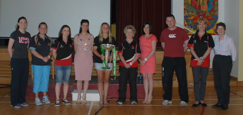 School Staff, Council Staff and Ulster Rugby Officials