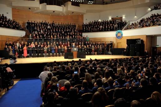 Students meet President Obama