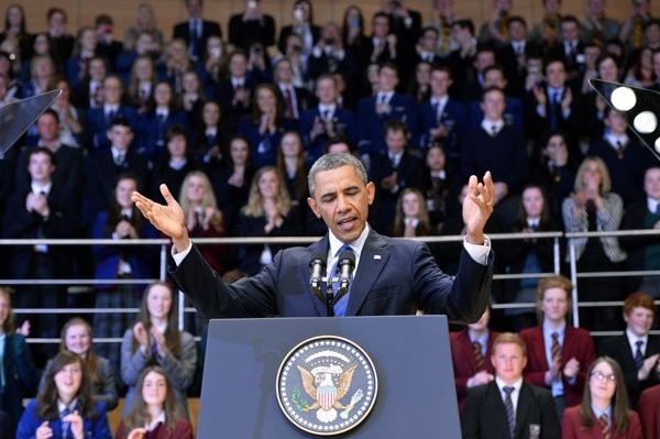 Students meet President Obama