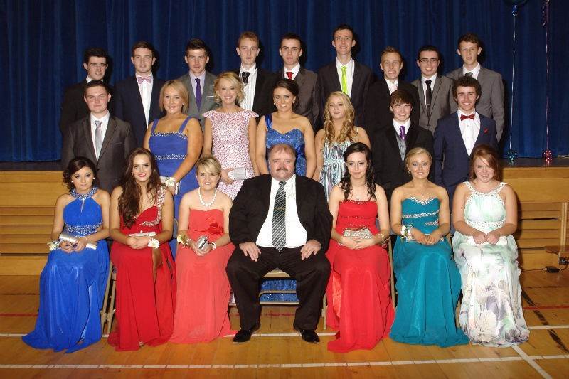 Mr McStay with Form Class 14/16