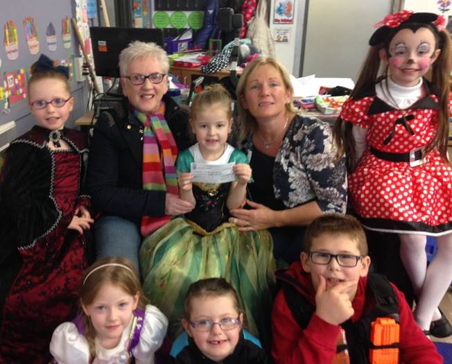 St Mary's raises Â£408.00 for Seapatrick Lourdes Committee