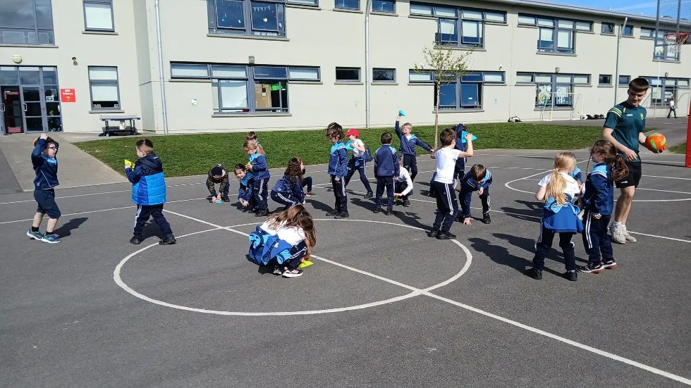 Football with GAA coach