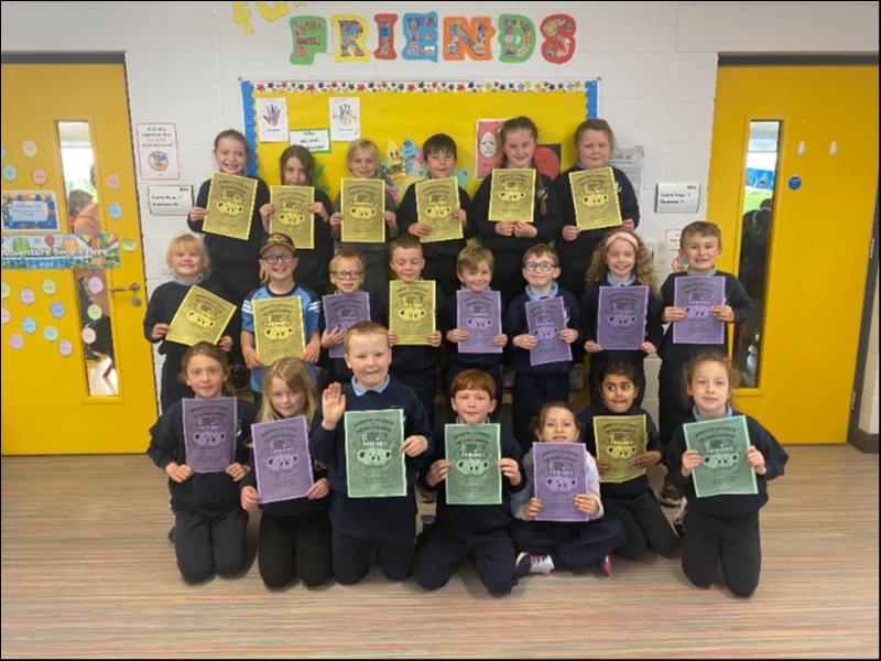 Ms Judge's class completed the Fun Friends programme with Ms White. Well done!