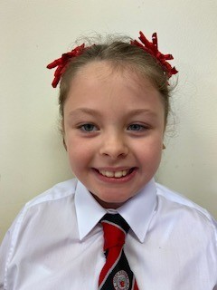 For lovely, clear reading when practising her Assembly Words!