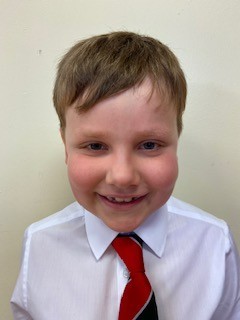 For his wonderful work with spellings this week!